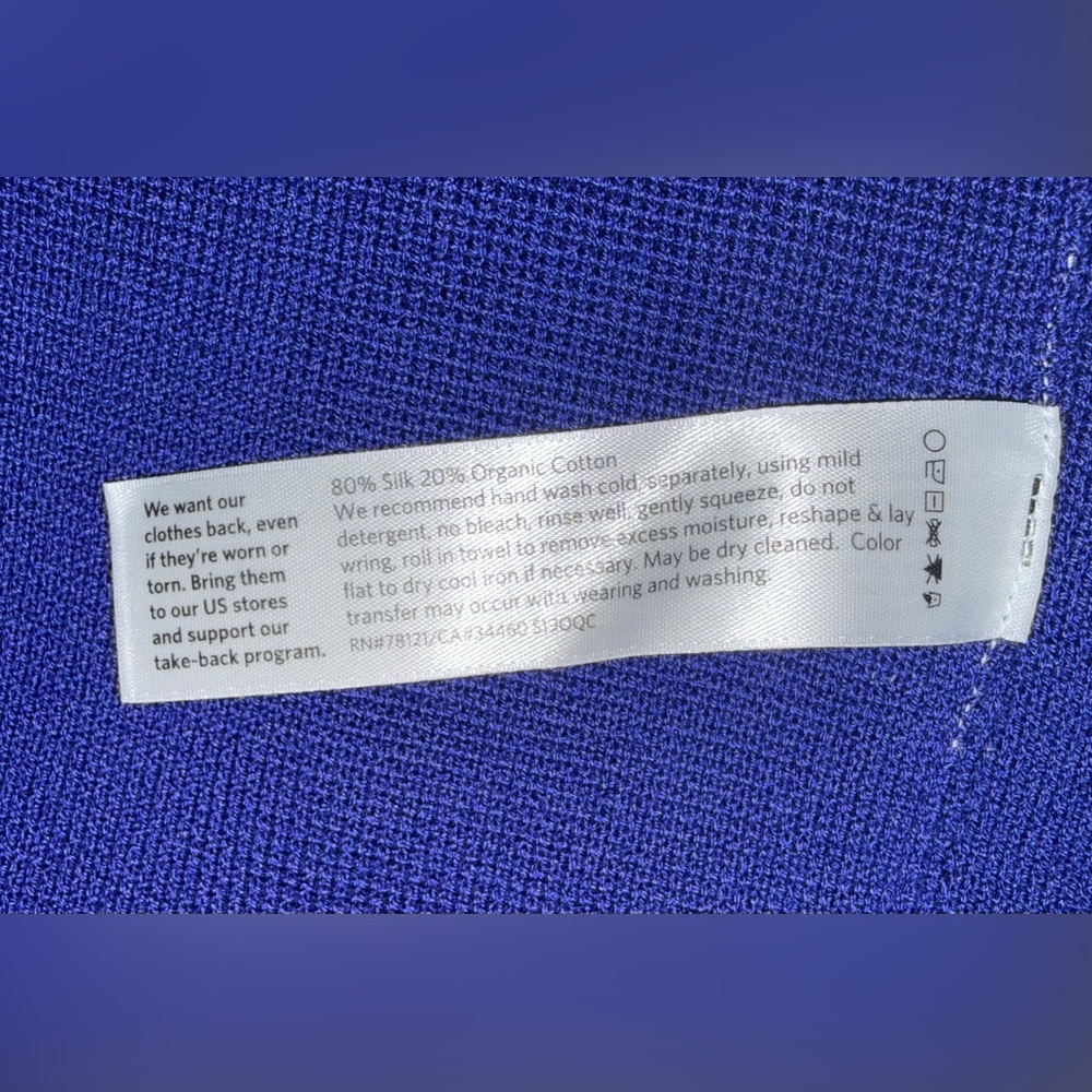 Eileen Fisher Shaped Sweater Jacket - Plus Size - Picture 5 of 5